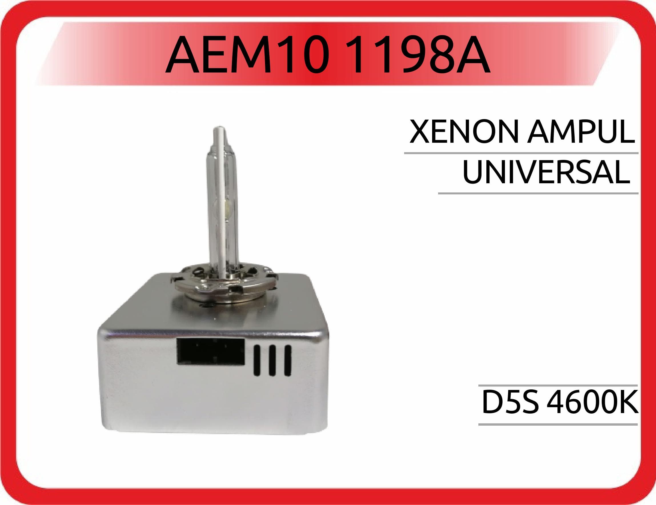 XENON AMPUL D5S 4600K 3P