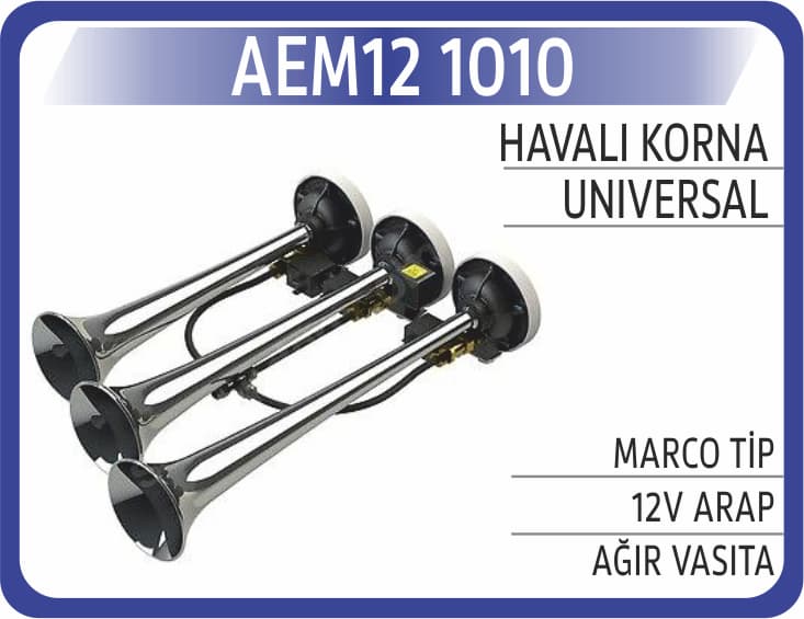 HAVALI KORNA MARCO TİP 12V ARAP