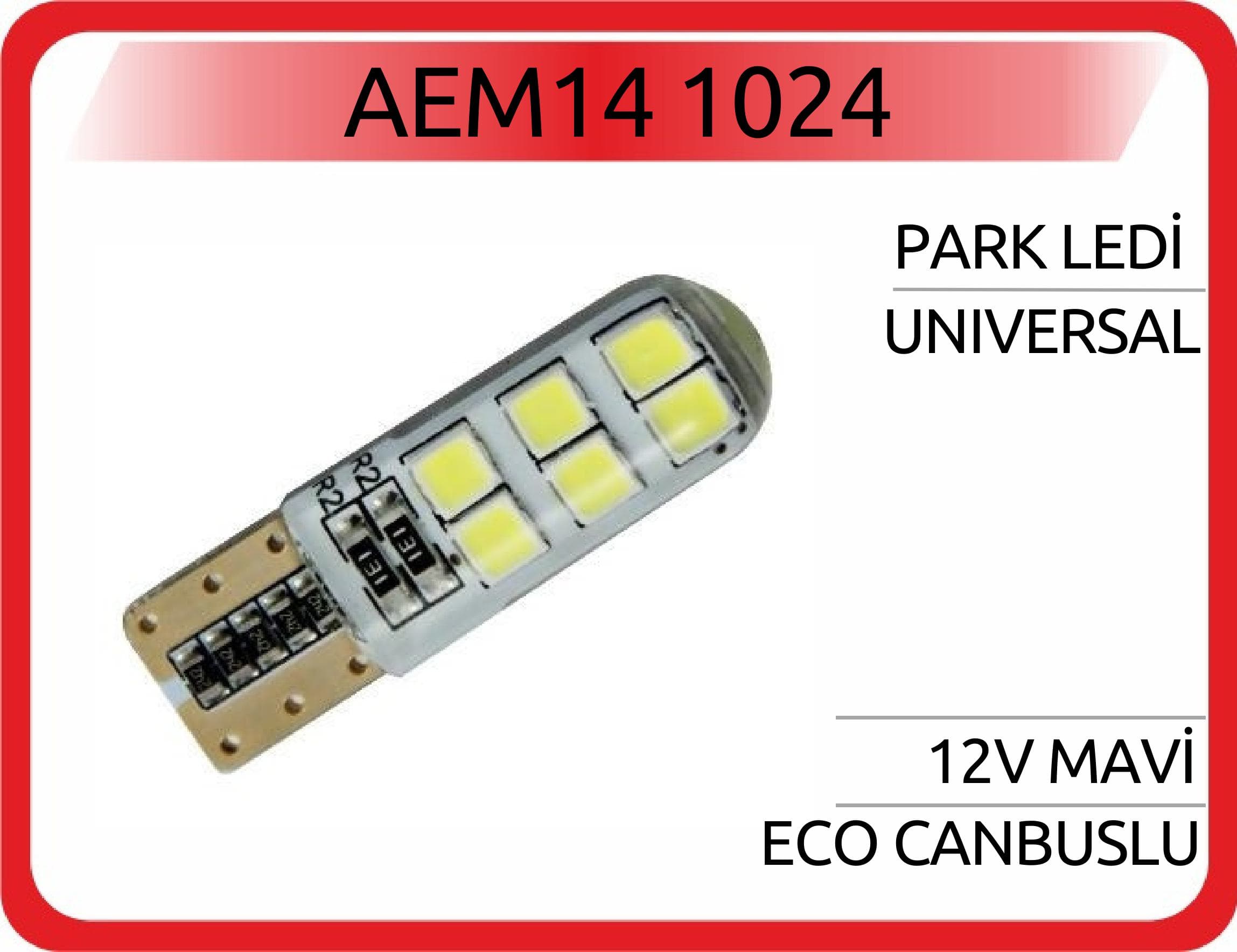 PARK LEDİ 12V MAVİ ECO CANBUSLU