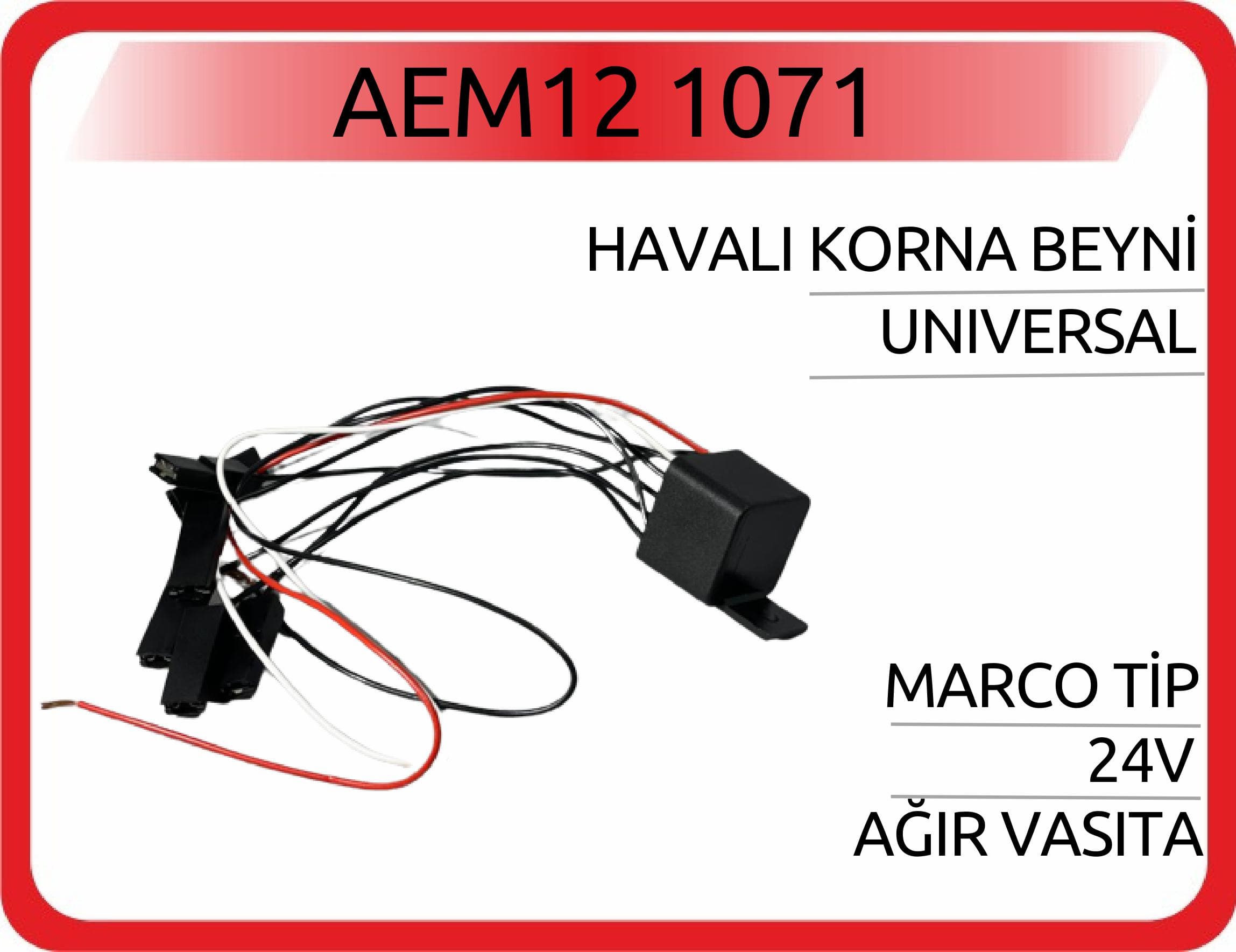 HAVALI KORNA BEYNİ MARCO TİP 24V
