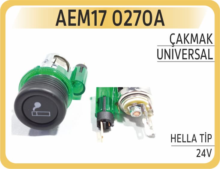 ÇAKMAK 24V HELLA TİP