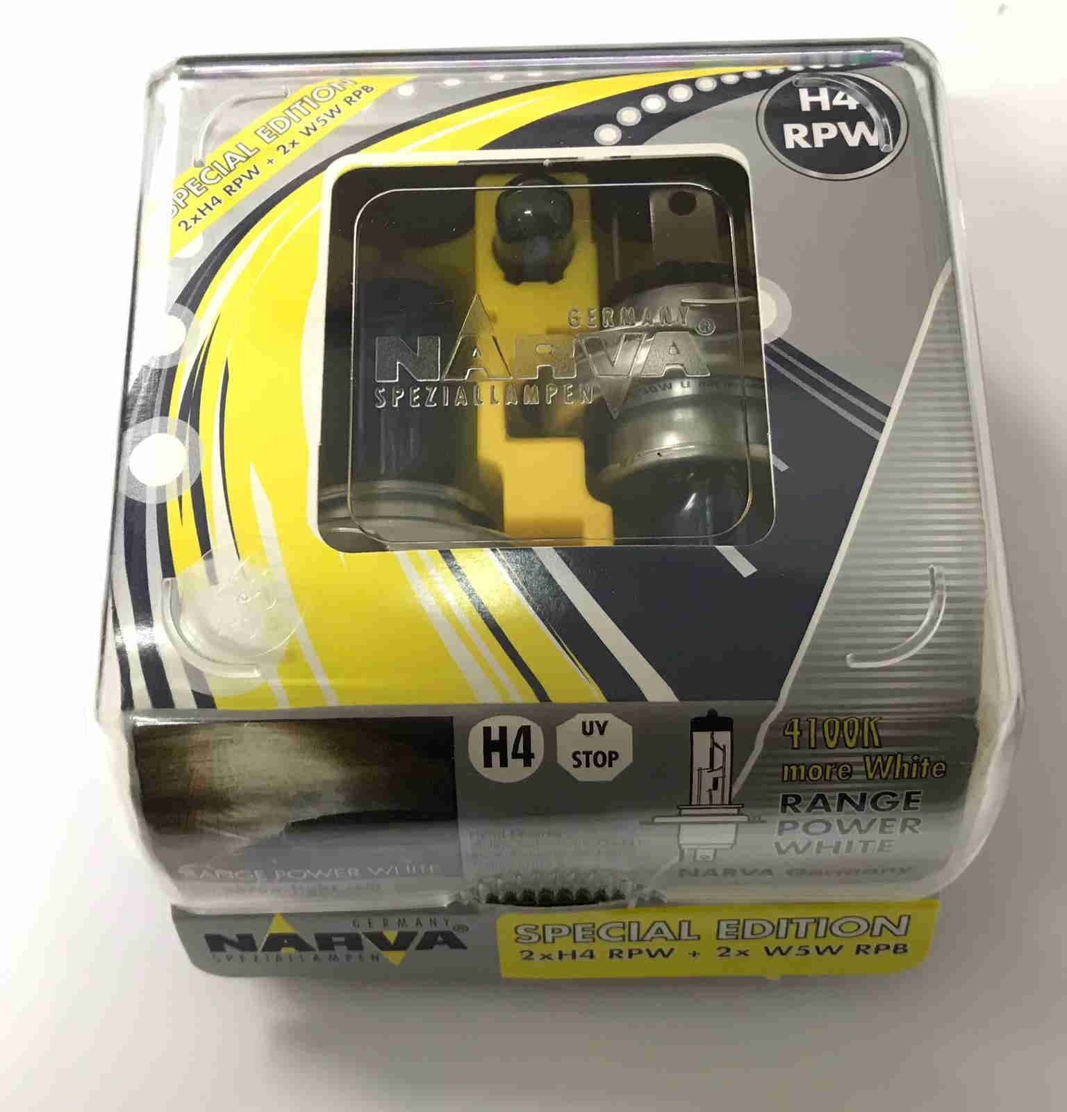 AMPUL H4 12V 100-90W TIRNAKLI RANGE POWER WHITE 4500K (TABAN:P43T-38)