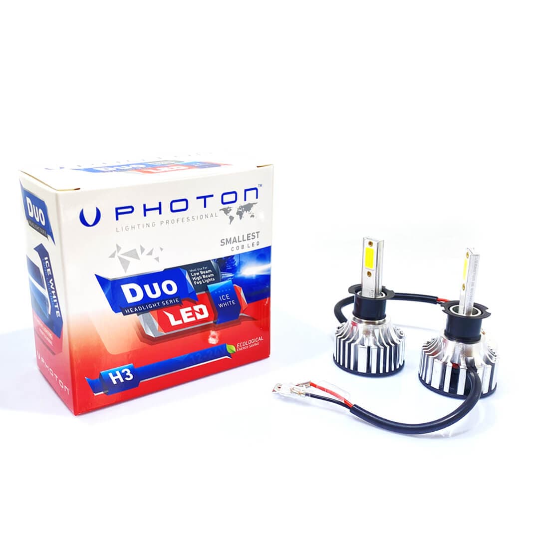 DUO H3 12-24V LED HEADLIGHT
