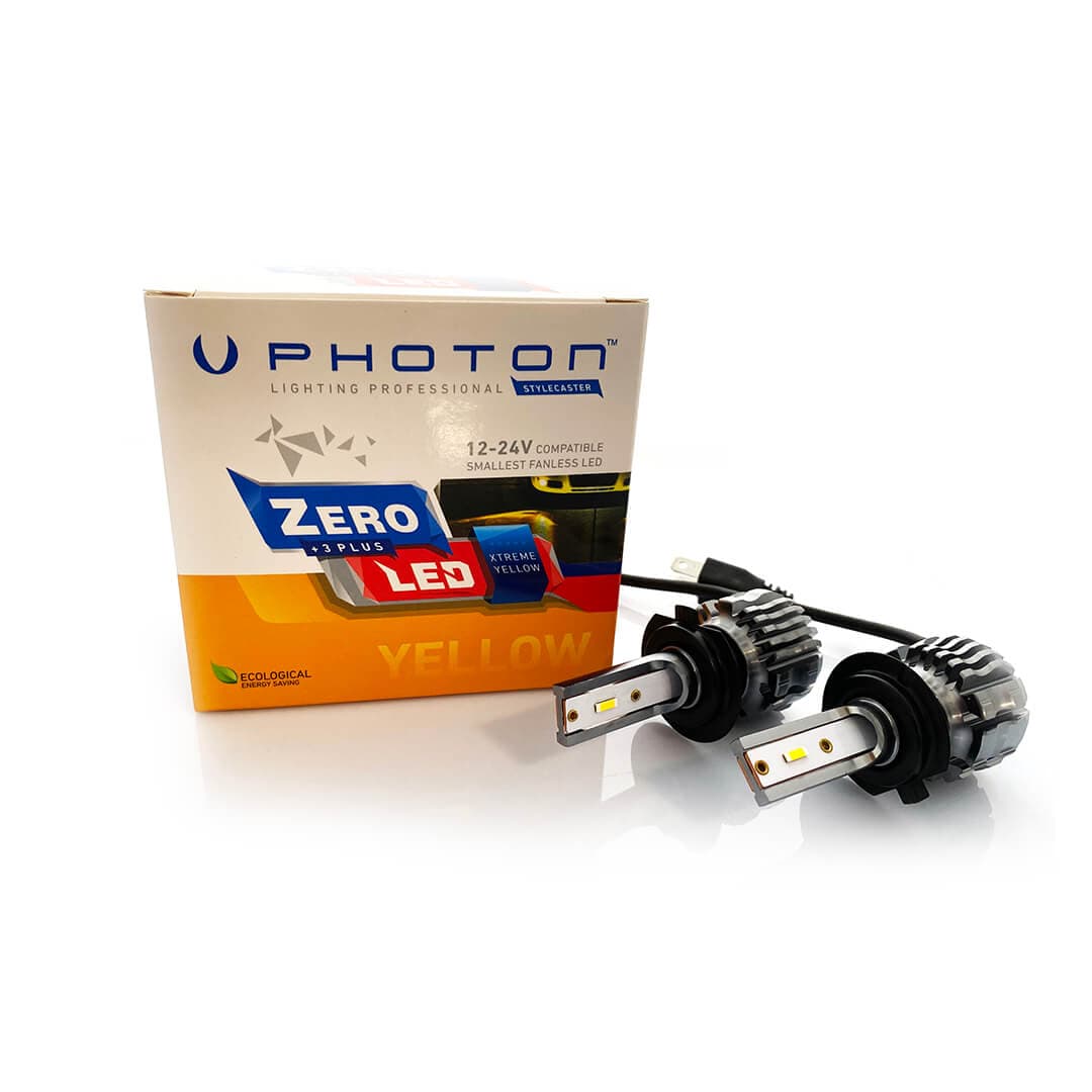 ZERO H7 12V XTREME YELLOW FANSIZ LED 12V-24V
